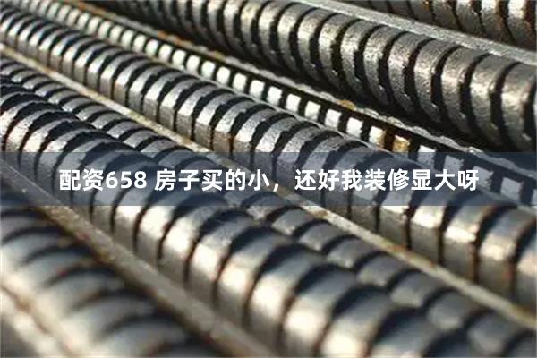 配资658 房子买的小，还好我装修显大呀