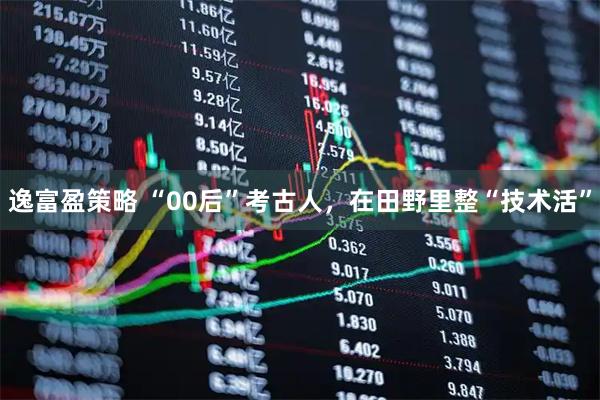 逸富盈策略 “00后”考古人，在田野里整“技术活”
